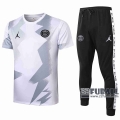 22Fuball: Air Jordan Paris Saint Germain PSG Poloshirt Weiß 2020 2021 P26
