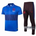 22Fuball: Barcelona FC Poloshirt Marineblau - Blau 2020 2021 P29