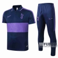 22Fuball: Tottenham Hotspur Poloshirt Marineblau 2020 2021 P33