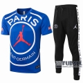 22Fuball: Air Jordan Paris Saint Germain PSG Poloshirt Blau 2020 2021 P48