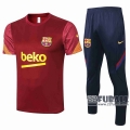 22Fuball: Barcelona FC Poloshirt Dunkelrot 2020 2021 P56