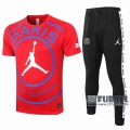 22Fuball: Air Jordan Paris Saint Germain PSG Poloshirt Rot 2020 2021 P80
