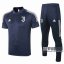 22Fuball: Juventus Poloshirt Marineblau 2020 2021 P90