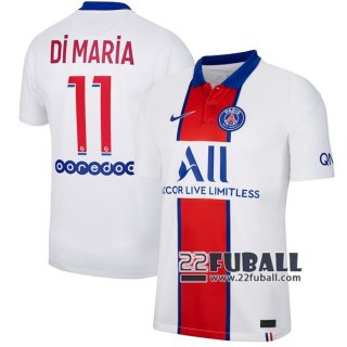 22Fuball: PSG Paris Saint Germain Auswärtstrikot Herren (Di María #11) 2020-2021