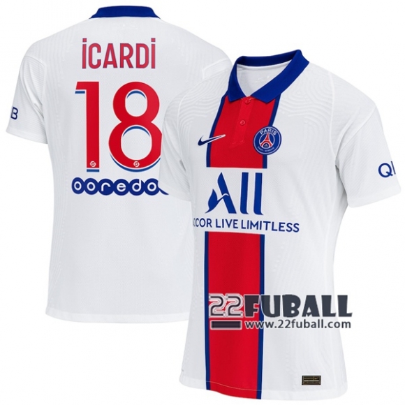 22Fuball: PSG Paris Saint Germain Auswärtstrikot Herren (Neymar Icardi #18) 2020-2021