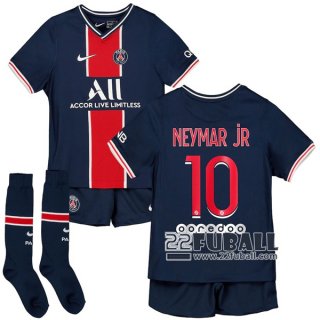 22Fuball: PSG Paris Saint Germain Heimtrikot Kinder (Neymar Jr #10) 2020-2021