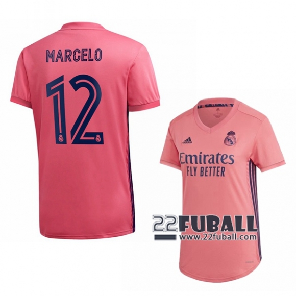 22Fuball: Real Madrid Auswärtstrikot Damen (Marcelo Vieira Da Silva #12) 2020-2021