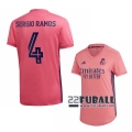 22Fuball: Real Madrid Auswärtstrikot Damen (Sergio Ramos #4) 2020-2021