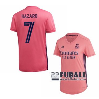 22Fuball: Real Madrid Auswärtstrikot Damen (Eden Hazard #7) 2020-2021