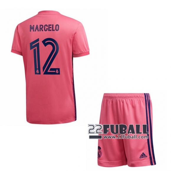 22Fuball: Real Madrid Auswärtstrikot Kinder (Marcelo Vieira Da Silva #12) 2020-2021