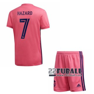 22Fuball: Real Madrid Auswärtstrikot Kinder (Eden Hazard #7) 2020-2021