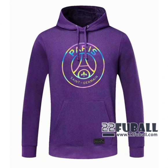 22Fuball: Paris Saint Germain PSG Sweatshirt Kapuzenpullover Marineblau 2020 2021 S13