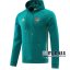 22Fuball: Arsenal Sweatshirt Kapuzenpullover Grün 2020 2021 S14