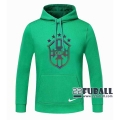 22Fuball: Brasilien Sweatshirt Kapuzenpullover Grün 2020 2021 S22