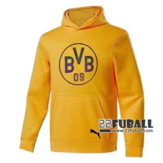 22Fuball: Borussia Dortmund Sweatshirt Kapuzenpullover Gelb 2020 2021 S28