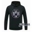 22Fuball: Borussia Dortmund Sweatshirt Kapuzenpullover Schwarz 2020 2021 S30