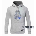 22Fuball: Real Madrid Sweatshirt Kapuzenpullover Grau 2020 2021 S47