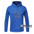 22Fuball: Atletico Madrid Sweatshirt Kapuzenpullover Blau 2020 2021 S56