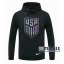 22Fuball: Usa Sweatshirt Kapuzenpullover Schwarz 2020 2021 S63