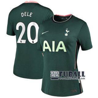 22Fuball: Tottenham Hotspur Auswärtstrikot Damen (David Dele #20) 2020-2021