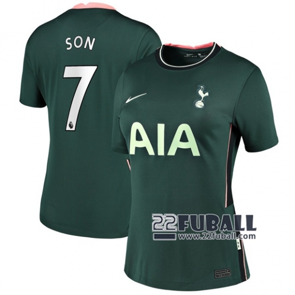 22Fuball: Tottenham Hotspur Auswärtstrikot Damen (David Son #7) 2020-2021