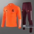 22Fuball: Real Madrid Trainingsanzug Orange 2020 2021 T60