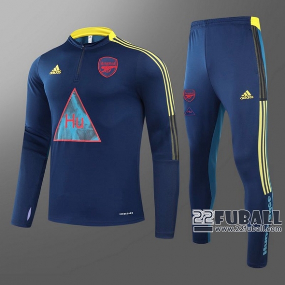 22Fuball: Arsenal Trainingsanzug Marineblau 2020 2021 T84