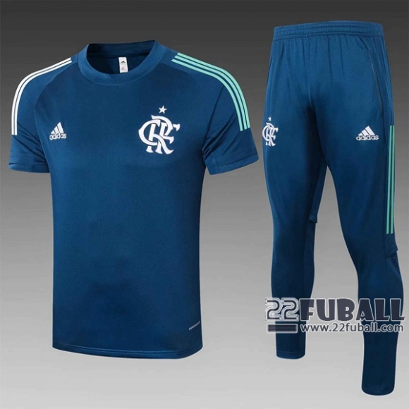 22Fuball: Flamengo Trainingstrikot Marineblau 2020 2021 Tt03