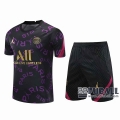 22Fuball: Air Jordan Paris Saint Germain PSG Trainingstrikot Schwarz 2020 2021 Tt102