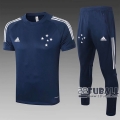 22Fuball: Cruzeiro Trainingstrikot Marineblau 2020 2021 Tt11