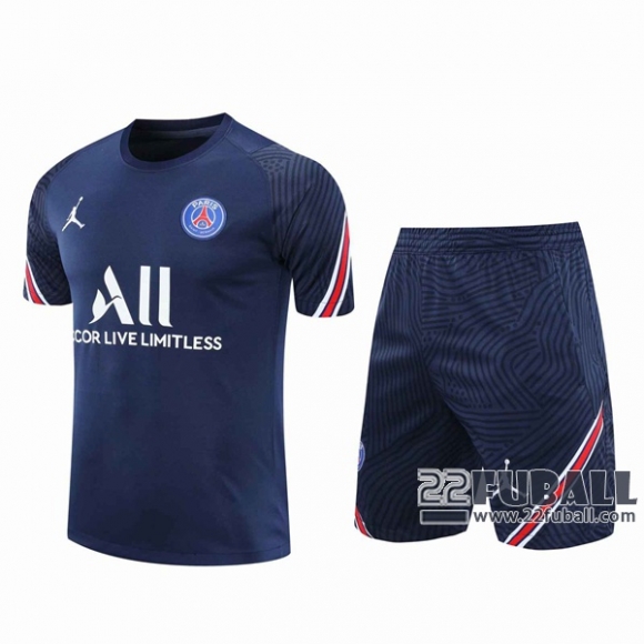 22Fuball: Paris Saint Germain PSG Trainingstrikot Marineblau 2020 2021 Tt121