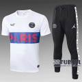 22Fuball: Air Jordan Paris Saint Germain PSG Trainingstrikot Weiß 2020 2021 Tt28