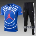 22Fuball: Air Jordan Paris Saint Germain PSG Trainingstrikot Marineblau 2020 2021 Tt32