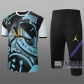 22Fuball: Air Jordan Paris Saint Germain PSG Trainingstrikot Blau Schwarz 2020 2021 Tt36