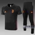 22Fuball: Juventus Trainingstrikot Schwarz 2020 2021 Tt50