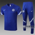 22Fuball: Chelsea FC Trainingstrikot Marineblau 2020 2021 Tt61