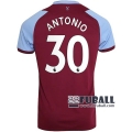 22Fuball: West Ham United Heimtrikot Kinder (Antonio #30) 2020-2021