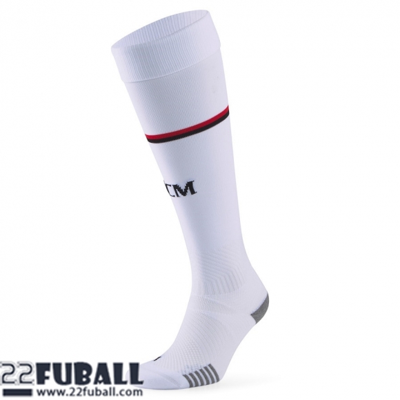 Fussball Socken AC Milan Auswärtstrikot 22 23