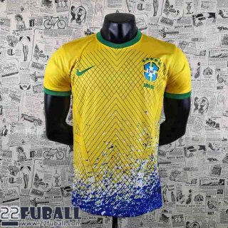Fussball Trikots Brasilien Jaune Herren AG29