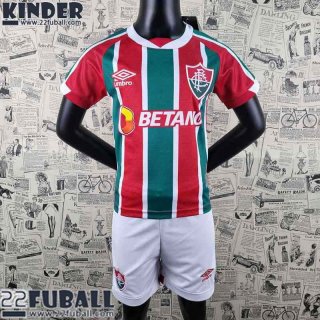 Fussball Trikots Fluminense Heimtrikot Kinder 22 23 AK18