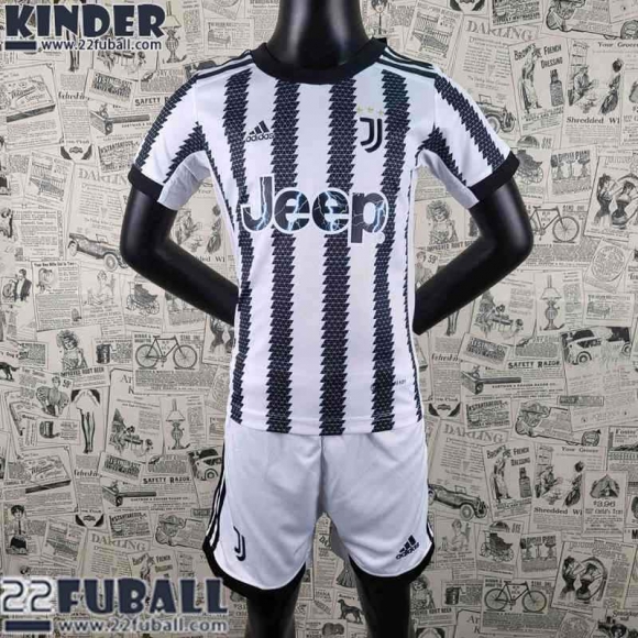 Fussball Trikots Juventus Heimtrikot Kinder 22 23 AK22