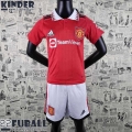 Fussball Trikots Manchester United Heimtrikot Kinder 22 23 AK24