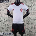 Fussball Trikots Flamengo Weiß Kinder 22 23 AK28