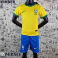 Fussball Trikots Brasilien Heimtrikot Kinder 21 22 AK56