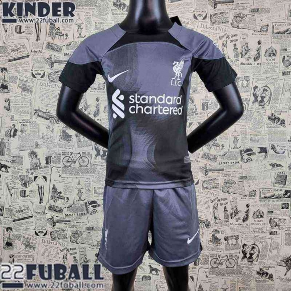 Fussball Trikots Liverpool Torwart Kinder 22 23 AK60