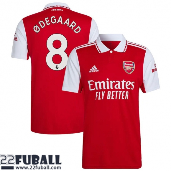 Fussball Trikots Arsenal Heimtrikot Herren 22 23 Ødegaard 8