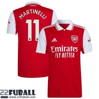 Fussball Trikots Arsenal Heimtrikot Herren 22 23 Martinelli 11