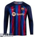 Fussball Trikots Langarm Barcelona Heimtrikot Herren 22 23