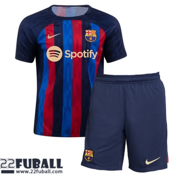 Fussball Trikots Barcelona Heimtrikot Kinder 22 23