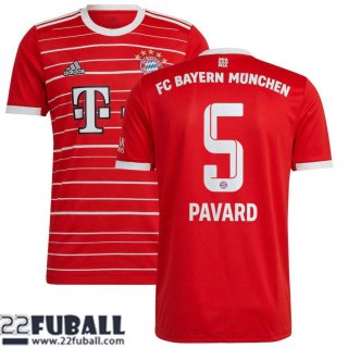 Fussball Trikots Bayern Munchen Heimtrikot Herren 22 23 Pavard 5
